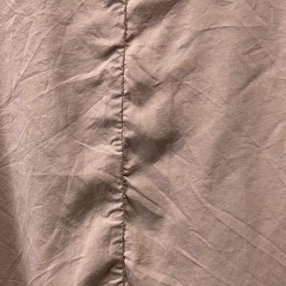 Elaine Rose blush color open front tencel cardigan with zipper pockets size XL - Picture 7 of 8